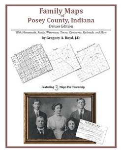 Family Maps Of Posey County, Indiana (Paperback)