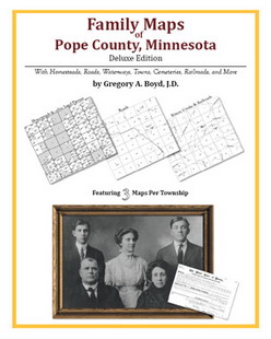 Family Maps Of Pope County, Minnesota (Paperback)