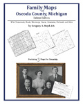 Family Maps of Oscoda County, Michigan (Paperback)