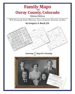 Family Maps of Ouray County, Colorado (Paperback)