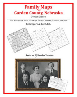 Family Maps of Garden County, Nebraska (Paperback)