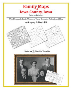 Family Maps Of Iowa County, Iowa (Paperback)