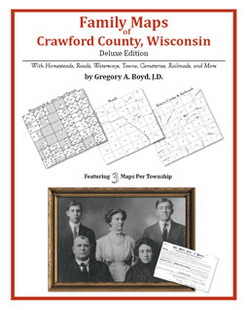 Family Maps Of Crawford County, Wisconsin (Paperback)