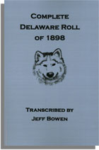 Complete Delaware Roll of 1898