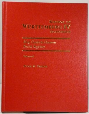 Map Guide to German Parish Registers Vol. 8 - Württemberg IV – Donaukreis - Hard Cover
