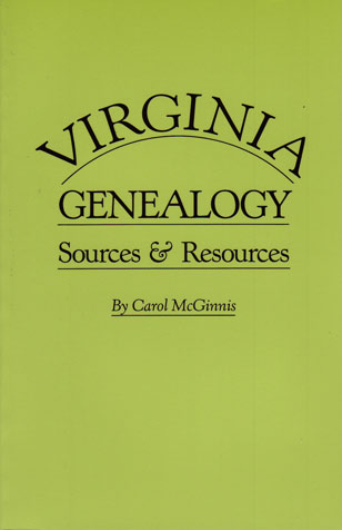 Virginia Genealogy - Sources & Resources