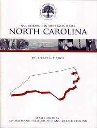 Out Of Stock! Do Not Order!------------------------------- Research In North Carolina – NGS Research In The States Series