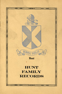 Hunt Family Records