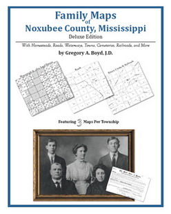 Family Maps of Noxubee County, Mississippi (Paperback)