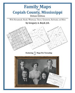 Family Maps Of Copiah County, Mississippi (Paperback)