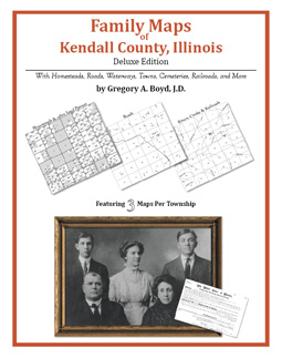 Family Maps Of Kendall County, Illinois (Paperback)