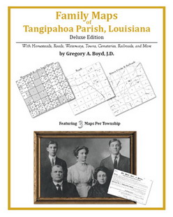 Family Maps of Tangipahoa Parish, Louisiana (Paperback)