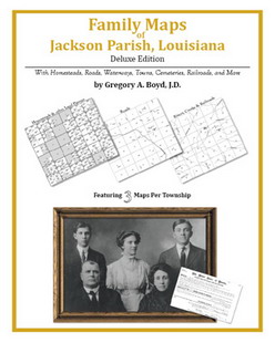 Family Maps Of Jackson Parish, Louisiana (Paperback)
