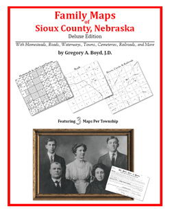 Family Maps of Sioux County, Nebraska (Paperback)