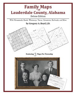 Family Maps Of Lauderdale County, Alabama (Paperback)