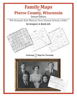 Family Maps of Pierce County, Wisconsin (Paperback)