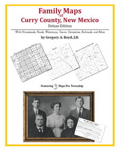 Family Maps Of Curry County, New Mexico (Paperback)