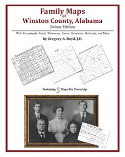 Family Maps of Winston County, Alabama (Paperback)