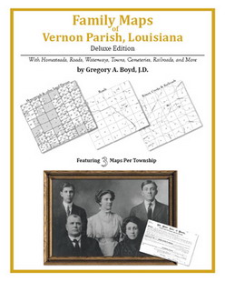 Family Maps of Vernon Parish, Louisiana (Paperback)