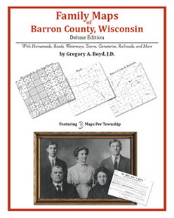 Family Maps of Barron County, Wisconsin (Paperback)