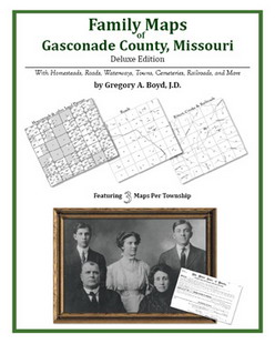 Family Maps of Gasconade County, Missouri (Paperback)