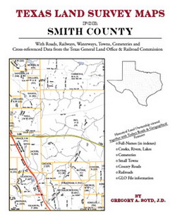 Texas Land Survey Maps for Smith County (Paperback)