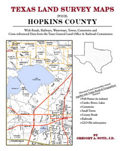 Texas Land Survey Maps For Hopkins County (Paperback)