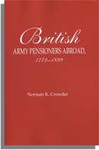 British Army Pensioners Abroad, 1772-1899