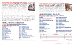 Product Description Flyer: German Residential Records For Genealogists: Tracking Your Ancestors From Place to Place & German Census Records 1816-1916