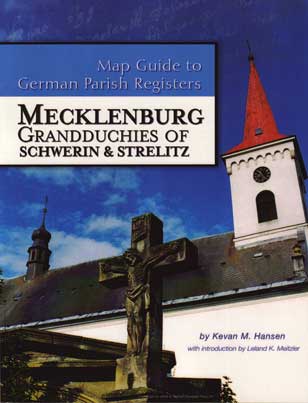 PDF eBook-Map Guide To German Parish Registers Vol. 3 - Mecklenburg - Schwerin & Strelitz