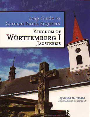 Map Guide To German Parish Registers Vol. 5 - Württemberg I - Jagstkreis