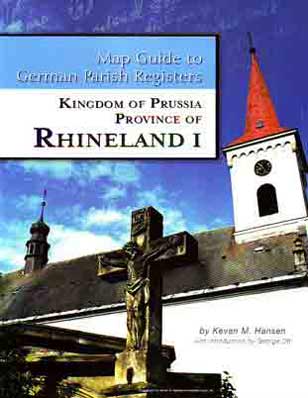 PDF eBook- Map Guide to German Parish Registers Vol 11 - Rhineland I - RB Aachen & Düsseldorf