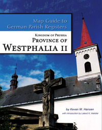 Map Guide To German Parish Registers Vol. 40 - Kingdom Of Prussia - Province Of Westphalia II - Arnsberg