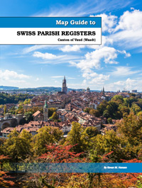 Map Guide to Swiss Parish Registers - Vol. 7 - Canton of Vaud (Waadt)