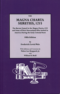 The Magna Charta Sureties, 1215. Fifth Edition