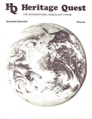 Heritage Quest,  International Genealogy Forum, September/October 1985