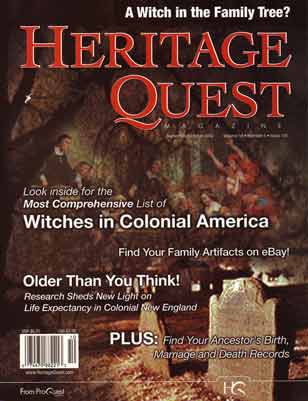 Heritage Quest Magazine 101 Sept/Oct 2002