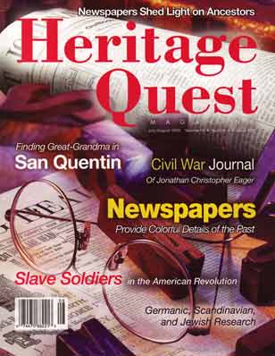 Heritage Quest Magazine 106 - Jul-Aug 2003
