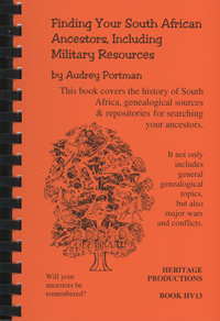 Finding Your South African Ancestors, Including Military Resources