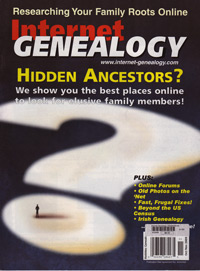Internet Genealogy – October/November 2009
