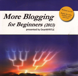 More Blogging for Beginners - Webinar-on-CD